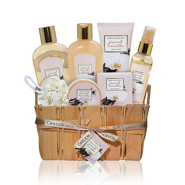 Gift Baskets for Women, Green Canyon Spa Gift Set for Her, 1 Bath