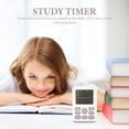 thumbnail image 6 of LITINKIMI White Kitchen Timer for Cooking, Study, Work, and Time Management with Easy-to-Use Desktop Design, 6 of 8
