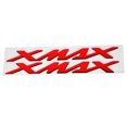 thumbnail image 1 of Par de pegatinas con emblema de motocicleta, calcomanías tridimensionales para XMAX XMAX 125 250 400 (rojo), 1 of 5