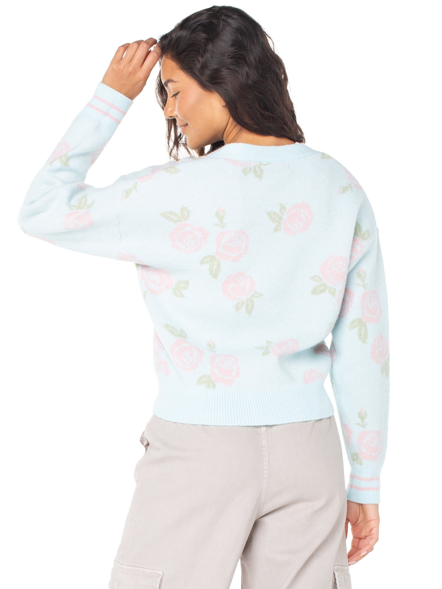 Celebrity Pink Cardigan Sweater, Women's and Women's Plus
