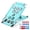 Blue, 1-Pack, variant on Yescom Portable Cornhole Game Set with 12-Hole Lightweight PVC, 8 Balls & 8 Bean Bags for Pool Lawn Yard Beach