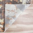 thumbnail image 5 of Ox Bay Hand Loomed Rustic Abstract Area Rug , Brown / Orange / Yellow, 2' x 3', 5 of 8