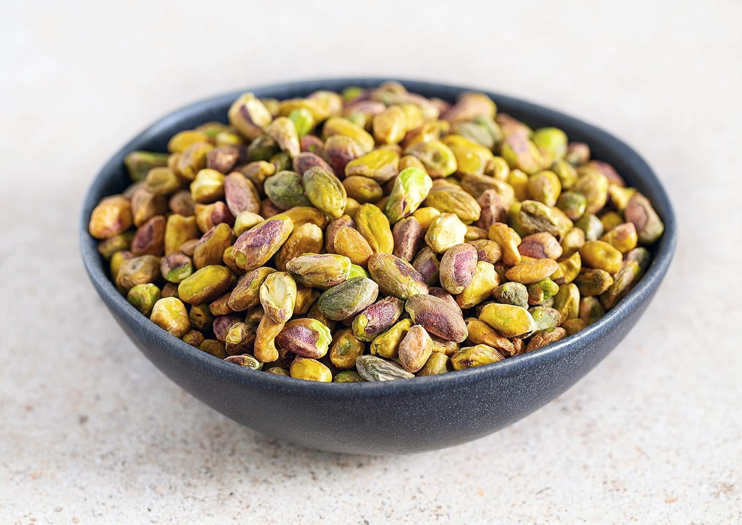 Dry Roasted Pistachio Kernels with Himalayan Salt, 3 Pounds — Kosher, Vegan — by Food to Live