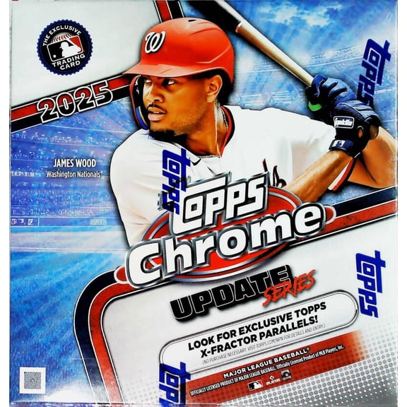 2025 Topps Chrome Update Baseball Factory Sealed Mega Box 7 Packs