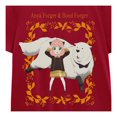 thumbnail image 3 of Playera Spy Family para Mujer, Manga Corta Anya Forger y Bond Forger Fit Normal Rojo Talla G, 3 of 4