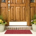 thumbnail image 4 of Safavieh Courtyard Jessie Damask Indoor/Outdoor Area Rug, Red, 4' x 5'7", 4 of 14