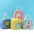 thumbnail image 6 of SSBSM Bento Bag Thick Comfortable Grip Oxford Cloth Animal Print Cooler Bag for School, 6 of 8