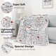 thumbnail image 5 of LHSHID I Love You Gifts Blanket 100 Languages Blanket Gifts for Mom Women Wife Girlfriend Mothers Day Anniversary Couple Birthday Soft Warm Flannel Hugs Throw Blankets White 60x80in, 5 of 5