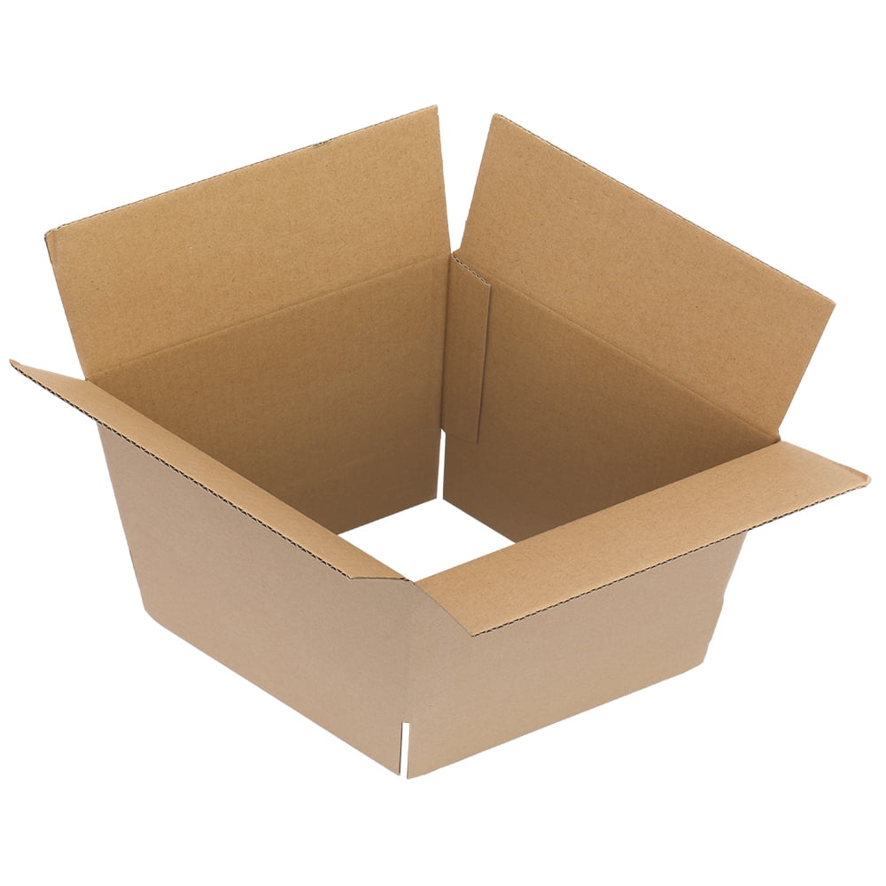 100 Corrugated Paper Boxes 6x6x6"（15.2*15.2*15.2cm）Yellow