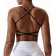 thumbnail image 1 of Women's Workout Sports Bras,backless Sports Bra,push Up Bra, Crossback Sports Bra, Without Underwire For Yoga, Gym, 1 of 4