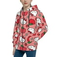 thumbnail image 2 of Hello Kitty Hoodie 3D Print Pullover Hooded Long Sleeve Sweatshirts Tops Blouse with Pocket for Boys Girls Medium, 2 of 6