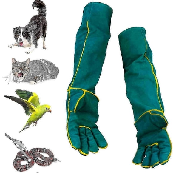 60cm/24 Inch Bite Resistant Gloves for Animal Handling, Gardening & Dog Training