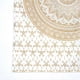 thumbnail image 5 of Indian Tapestry Yellow Mandala Bohemian Yoga Mat - 150*200cm, 5 of 5