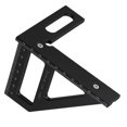 thumbnail image 3 of Carpenter Square Woodworking Square Protractor Aluminum Miter Triangle Ruler Multi Angle 45/90 Degree Layout Measuring Ruler ,Long Lasting, 3 of 6