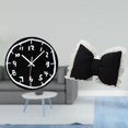thumbnail image 2 of Reloj De Pared Con Lazo De Acrílico, Moderno, Silencioso, Minimalista, Con Cojín Decorativo, Cómodo Para Mesita De Noche, Sofá, Cocina, Oficina, Comedor, Sala De Estudio, Casa De Campo., 2 of 8
