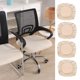 thumbnail image 1 of 4 Piezas Jacquard Comedor Silla Para Asientos Escritorio ficina Silla Asiento Funda Antideslizante Beige_M Macarena Funda de asiento de silla de comedor, 1 of 8