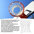 thumbnail image 3 of Heavy Duty Basketball Replacement Net Basketball Nets Fits Standard Indoor or Outdoor Rims Professional Polyester Basketball net, 3 of 9