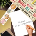 thumbnail image 4 of Tarjeta de cumpleaños FOBELEC 28º para mujer y hombre con sobre de 20 x 25 cm, 4 of 7