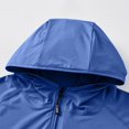 thumbnail image 2 of Under $10 Men's Hooded Sun Shirt Fishing Running Outdoor Breathable UPF 50+ Sun Protection Athletic Hoodies UV Full Zip Jacket, 2 of 8