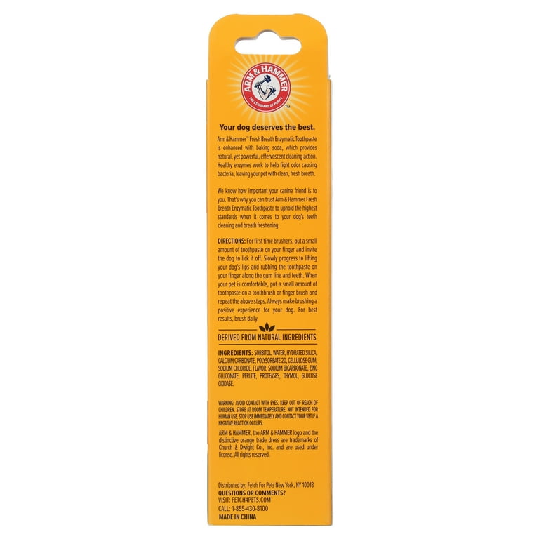 Arm and hammer advanced care dog toothpaste online