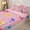 Pink, variant on Manfei Pink Checkered Bows Black Print Zipper Twin Comforter Sets with Fitted Sheet and 2 Pillowcases for Girls, Cute Ribbon Bows Zipper Bedding Set, Pink Reversible, 4-Piece
