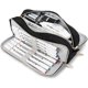 thumbnail image 1 of Large pencil case with 3 compartments, pencil case, school pencil case for girls, boys, te, 1 of 5