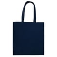 thumbnail image 2 of OAD - Midweight Recycled Tote Bag - OAD113R - Heather Navy - Size: One Size, 2 of 2