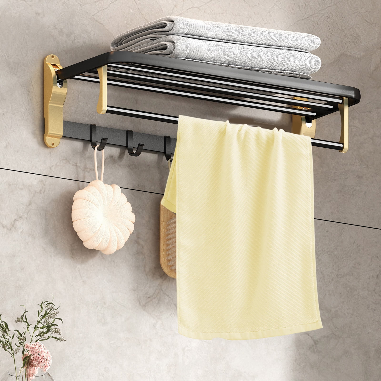 Stijggn 5pcs Bath Towels Save on Towels American Soft Linen Luxury Hand Towels for Bathroom, 600 GSM Hand Face Towels for Home & Bathroom