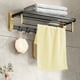 thumbnail image 5 of Juego de toallas absorbentes de secado rápido para adultos, paños de limpieza ultrasuaves de secado rápido con alta absorción, paquete de 5, Aestivo | Amarillo | AESTIVO, 5 of 6