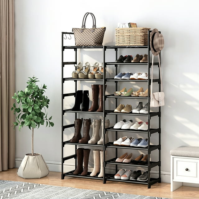 Zapatera FABATO Organizador de 9 niveles metal 35 pares de zapatos