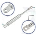 thumbnail image 6 of Unique Bargains 2Pcs 6 Inch 45Ib/200N Silver Tone Lift Supports Struts Shocks Gas Spring Universal for RV Car Truck Boat, 6 of 6