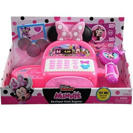 Minnie's Happy Helpers Bowtique Cash Register in platform box