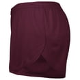 thumbnail image 3 of Holloway Sportswear L Womens PR Max Track Shorts Maroon (hlw) 221336, 3 of 5