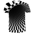 thumbnail image 1 of Camisetas cuadradas de verano para niños, camisetas de manga corta informales de dibujos animados para niños y niñas, ropa con cuello redondo gráfico 3D, disfraces 13T Gao Jinjia LED, 1 of 2