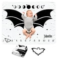 thumbnail image 1 of Bate gótico Monthly Blanket Sweety Baby para niños, de franela, 1 of 8