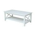 thumbnail image 2 of International Concepts OT08-70C Hampton Table Basse Blanc Pur, 2 of 4