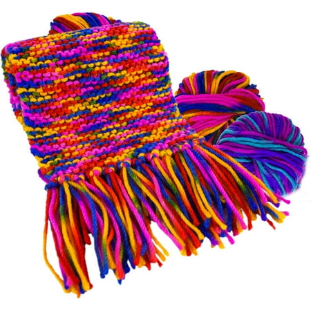 Soda Pop Scarf Knitting Kit