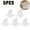 5PCS, variant on Multi-functional T-type Partition Fixed Anti-tipping Bookshelf Furniture Anti-tipping Diviners Without Drilling Connection Fixer
