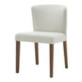 thumbnail image 2 of NPD Furniture Albie KD 20" Dining Side Chair in Cardiff Cream (Set of 2), 2 of 9