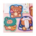 thumbnail image 3 of Mouse Pad Soft Anti-slip Cartoon Cute Bear Computer Mouse Cushion Desk Mat for Office - B, 3 of 5