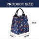 thumbnail image 2 of Lunch bag for women and girls, insulated lunch box, reusable tote, 2 of 5
