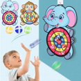thumbnail image 4 of Interactive Family Party Game Educational Dart Boards Toy Animals Soft Stciky Ball Throwing For Children Gift Monkey, 4 of 6