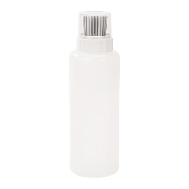 Kitchen Oil Brush Bottle, Precision Basting Applicator, Food Grade Silicone, Grilling Baking Marinade Spread, Graduated Measurement, Easy Squeeze Control, Reusable Kitchen Gadget