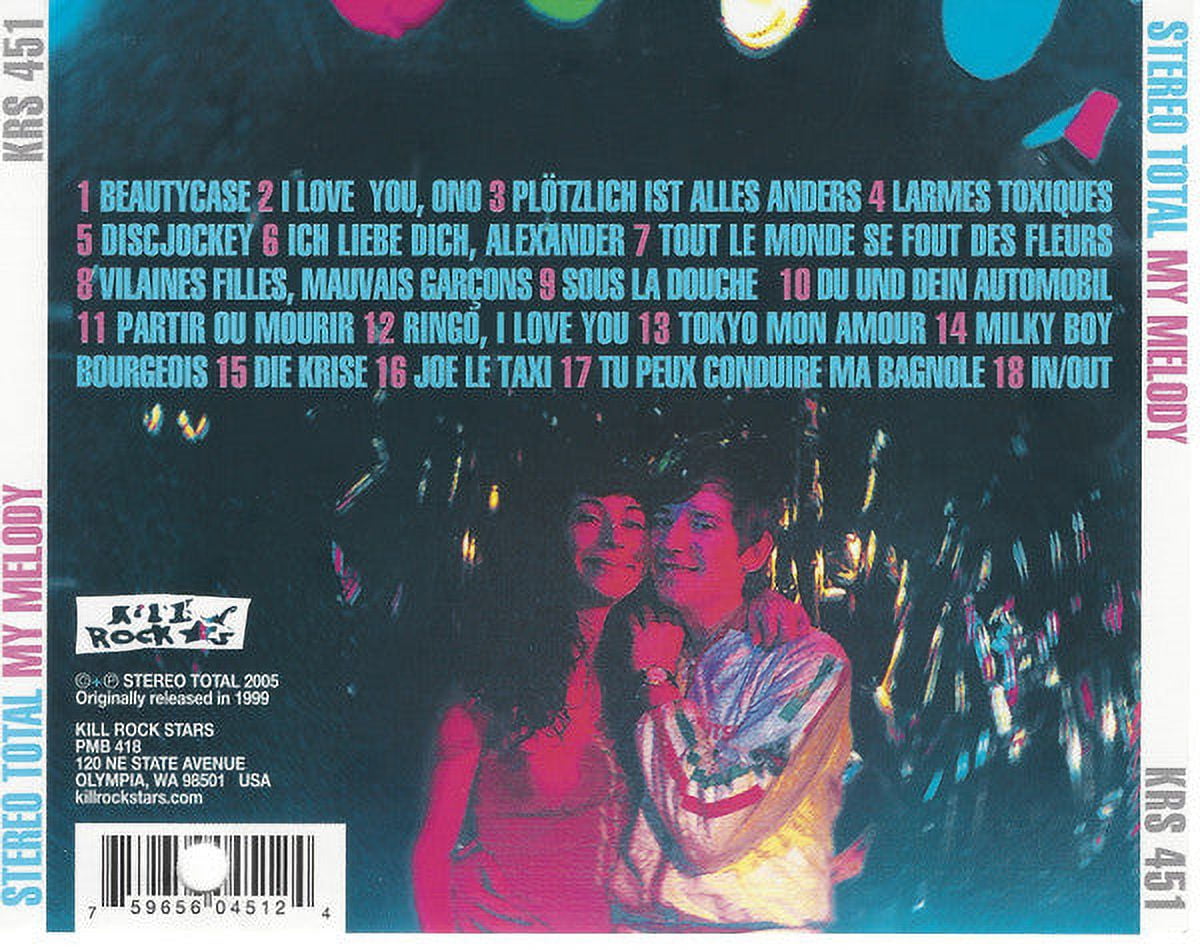 Stereo Total - My Melody - Alternative - CD