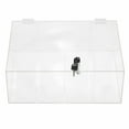 thumbnail image 2 of DENEST 4 Grid Acrylic Display Case Thickened  Clear Dust-free with Lock, 2 of 9