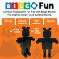 thumbnail image 6 of BiggoBlocks Extra Large Durable Plastic Jumbo Building Blocks Set for Children Ages 3-8 (48 Pieces), 6 of 9