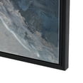 thumbnail image 5 of 30" x 59" Abstract Framed Wall Art with Silver Foil Accents and Black Frame, by DecMode, 5 of 9