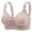 #0074-Gray, variant on Women's T-Shirt Bra Seamless Solid Color Wireless Lift Soft Support Full Coverage Smoothing Everyday Wear Comt Fit Work Office Casual
