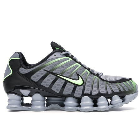 Nike Shox Tl Wolf Grey Lime Blast - Av3595-005 - Size 8 - Mens