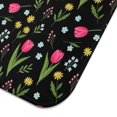 thumbnail image 5 of Pioneer Flower Floral Print Pattern Kitchen Dish Drying Mat 1 Pack, Ultra Absorbent Microfiber Drainer Mat, 16"x18", 5 of 6